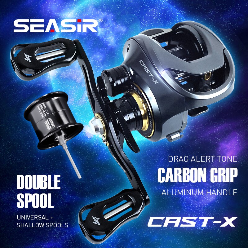 SEASIR Cast-X Baitcasting Reel - Kastking Reel Zephyr 评论和价格