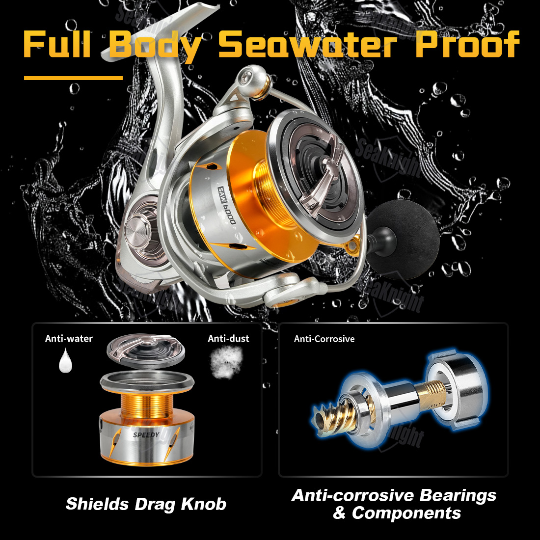 SeaKnight Brand Speedy SAW Sal - Kastking Reel Zephyr 评论和价格