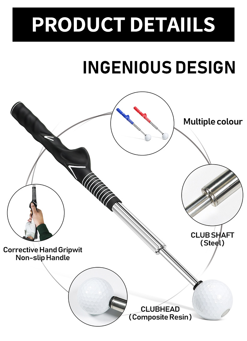 Golf Telescopic Swing Trainer  - Fishing Rod Telescopic 评论和价格
