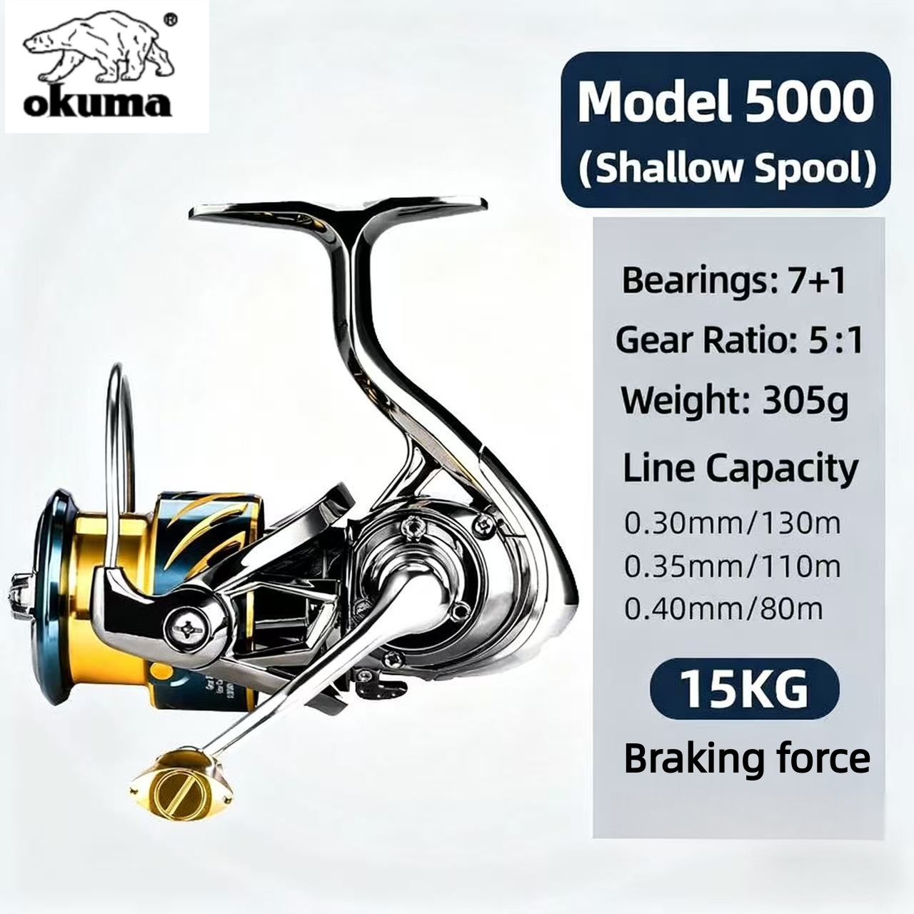 Okuma Fishing Tackle Spinning  - Kastking Reel Zephyr 评论和价格