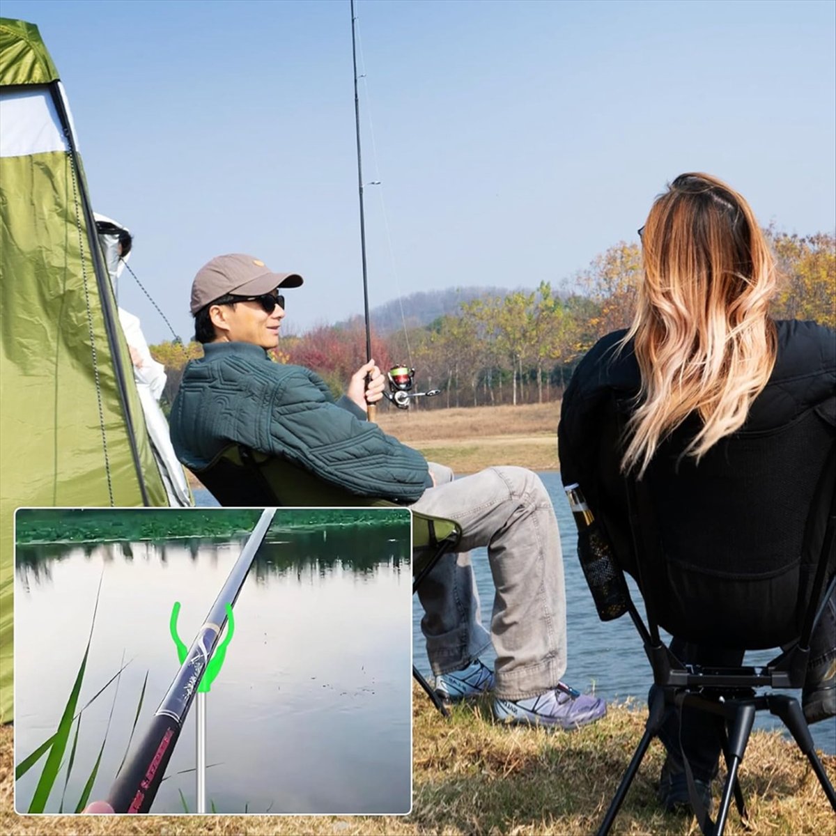[MEGAL SALE]Fishing Rod Holder - Fishing Rod Telescopic 评论和价格